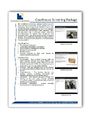 Courthouse Screening Package
