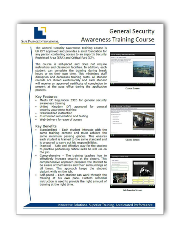 General Security Awareness Training (GSAT) Course