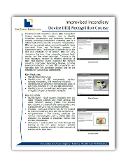 Improvised Incendiary Device (IID) Recognition Course