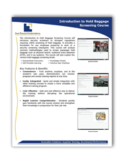 Introduction to Hold Baggage Screening Course 180x240