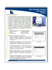Safe Passage Training Management System Français 180x240
